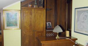 Armadio legno mansardato 3